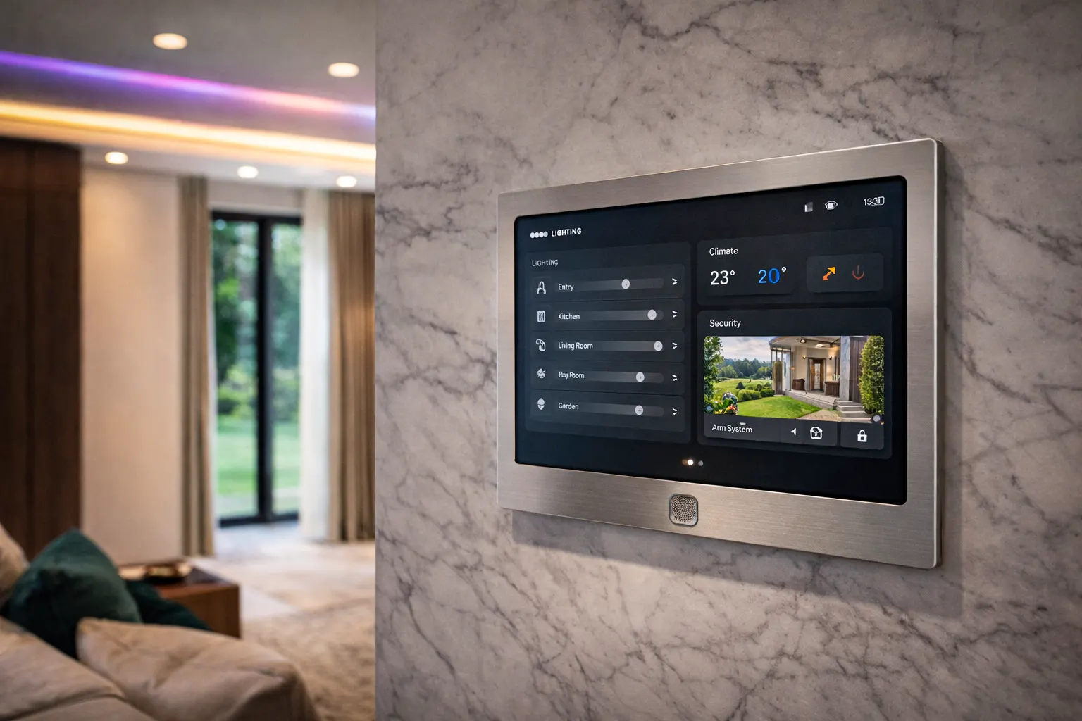 Villa akıllı ev sistemleri — otomasyon, aydınlatma ve iklim kontrolü