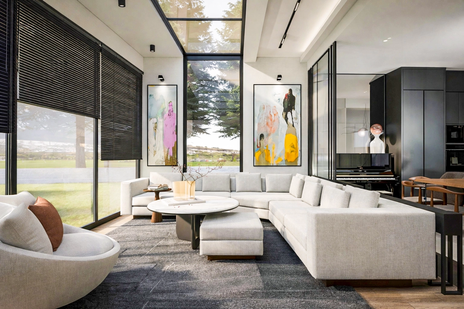 Villa iç mimarlık tasarımı