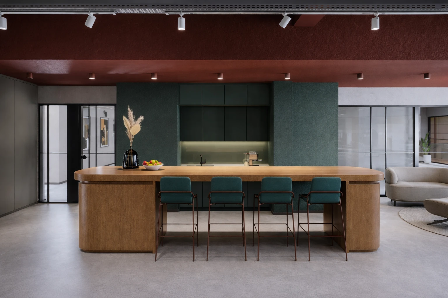 ARS Rulman açık ofis dinlenme alanı